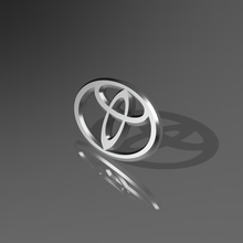 Toyota logo takı poli oyuncak 3d print model - Mito3D