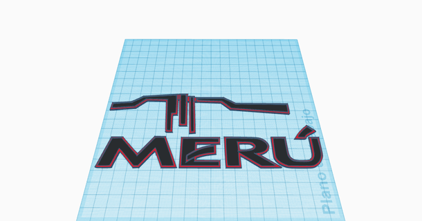 toyota meru logo badge Tools van cart 3d print model - Mito3D