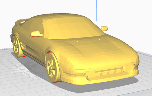 toyota mr2 Game cars use 2023 3d print model - Mito3D