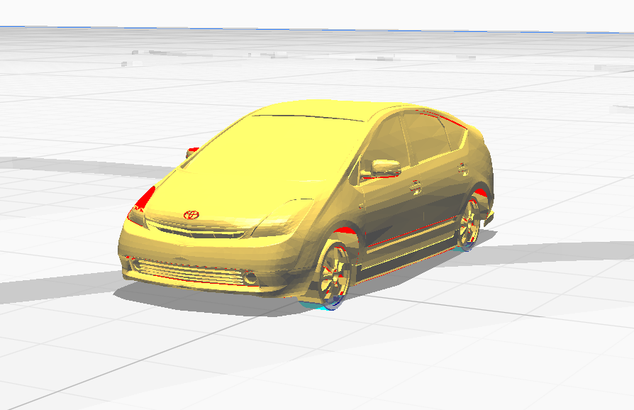 Toyota prius voitures utilisation 2023 3D print model - Mito3D