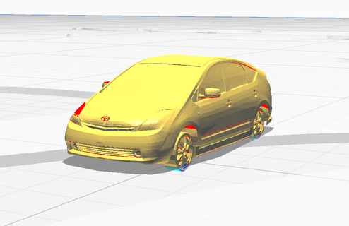 toyota prius cars use 2023 toyota prius  3d print model - Mito3D