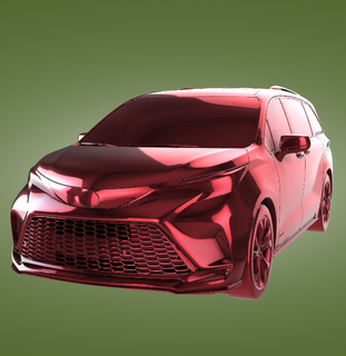 toyota sienna xse automobile car vehicle rally race sports derby turbo top speed 3d print model - Mito3D