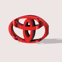 Toyota supra retourner logo 3d print model - Mito3D