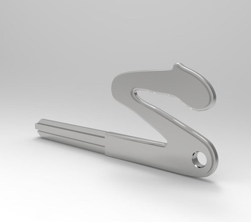 toyota supra toorbo key key blank car toyota supra toorbo metal  3d print model - Mito3D
