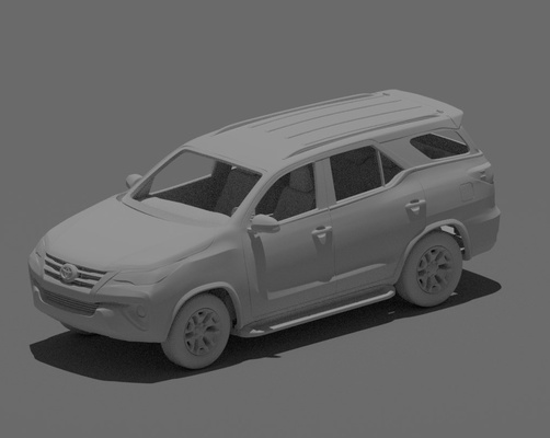 toyota sw4 fortuner 3d print model - Mito3D