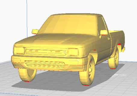 toyota tacoma Game cars use 2023 toyota toyota tacoma tacoma  3d print model - Mito3D