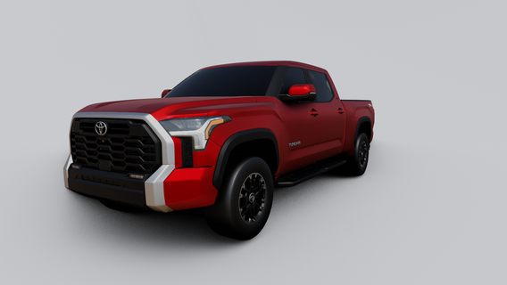 toyota tundra 2022 camino recoger utilidad coche vehiculo Japón Estados Unidos pesado camión suv 3d print model - Mito3D