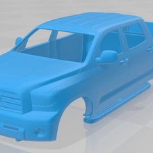 toyota tundra yazdırılabilir vücut kamyon oyun yuvası scalextric kabuk rc radyo kontrol araba hobi tamiya miniz 1-10 1-32 1-18 1-24 1-14 1-12 3d print model - Mito3D