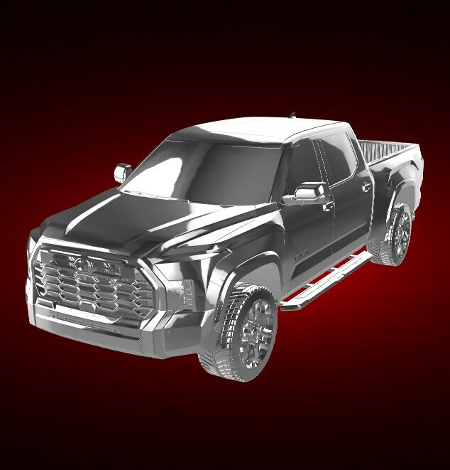 Toyota tundra trd ev Bolide otomobil araba araç ralli yarış Spor Dalları derbi süper gt 3D print model - Mito3D