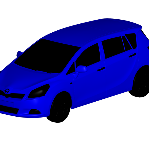 toyota verso 3D print model - Mito3D