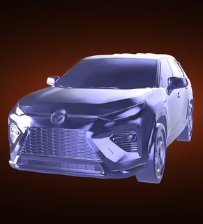 toyota wildlander hydrid automobile car vehicle rally race sports derby turbo top speed 3d print model - Mito3D
