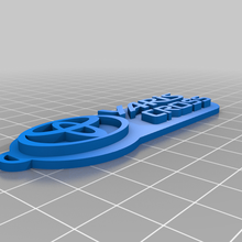 toyota yaris attraversare chiave squillare 3d print model - Mito3D