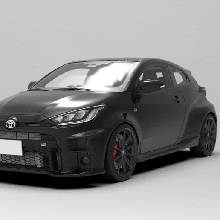 Toyota yaris gr 2020 courses 3d print model - Mito3D