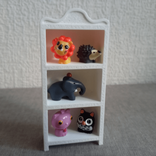 toys shelf miniature game toy 3D print model - Mito3D