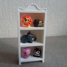 toys shelf miniature game toy 3d print model - Mito3D