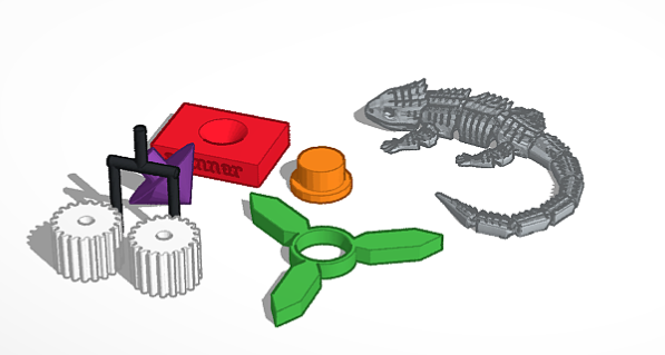 toys w lizard 3d print model - Mito3D