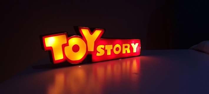 toystory led lamp room cartoon house 3d print model - Mito3D