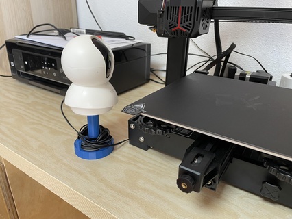 tp-link tapo camera dock base plug support 3d print model - Mito3D