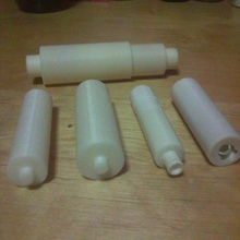 tp tubos varios el papel higiénico puntal la varilla destacados 3d print model - Mito3D