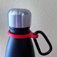 tpu botella soporte artilugio bolso mochila mosquetón agua frío 3d print model - Mito3D