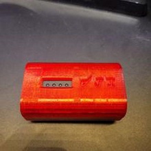 tpu Astuccio guaina dji batteria gadget 3d print model - Mito3D