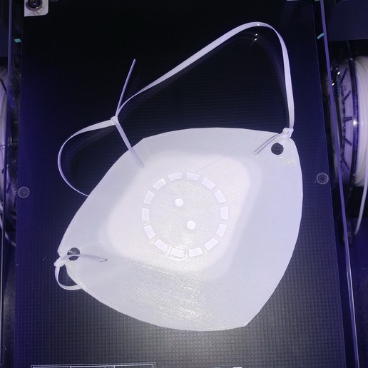tpu masque gadget 3D print model - Mito3D