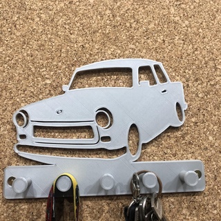 trabant 601 parede chave 3d print model - Mito3D