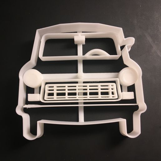 trabant macchina biscotto taglierina cottura cibo retrò 3D print model - Mito3D