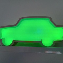 trabant LED Lampe Gadget Trabi nachtlicht 3d print model - Mito3D
