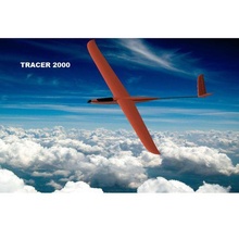 tracer 2000 thermal glider soarer slope speed fast drag hotliner rc plane aircraft 3d print model - Mito3D