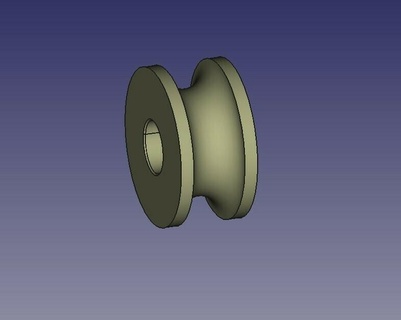 track roller 3d print model - Mito3D