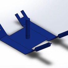 track sled field 3d print model - Mito3D