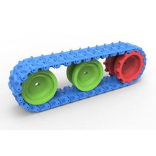 faixa modelos de brinquedo vários trator tanque hobby cadeia printable imprimir a parte do veículo caterpillar pista 3d print model - Mito3D