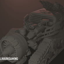 tracked jet orc ork wargaming 40k wh40k patreon 3d print model - Mito3D