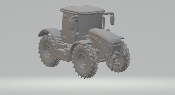 traktör meydan okuyan döküm Çiftlik Sıcak tekerlekler 1 87 h0 ho yorum kedi tırtıl Liebherr 3d print model - Mito3D