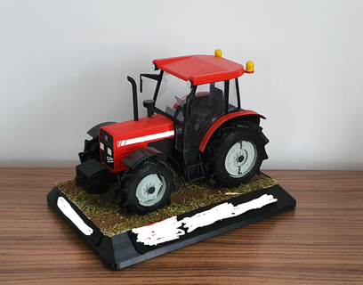 tractor modelo fdm rc diseño agricultura granja granjero máquina vehículo 3d print model - Mito3D
