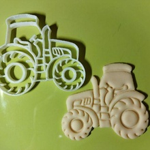 tractor camión coche vehiculo Galleta cortador juego regalo juguete 3d print model - Mito3D