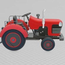 tractor unit various agricultural vehicle 3d print model - Mito3D