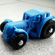 tractor game 3d print model - Mito3D