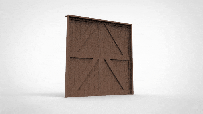 tradizionale legno porta 3d stampato design classico legna dettagliata intagli struttura stampa personalizzato porte falegnameria eredità architettura artigianato pannellatura precisione produzione sostenibile costruzione restauro progetti moderno wood li 3d print model - Mito3D