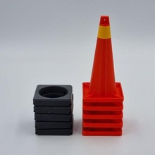 traffic cone 1 14 3d print model - Mito3D