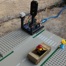 semáforo - feu tricolore varios de la ingeniería luz tráfico microbit bbc arduino 3d print model - Mito3D