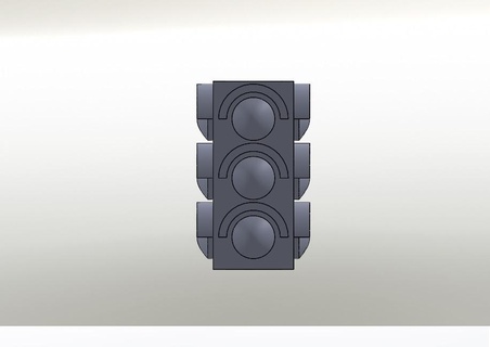 traffic light - traffic light  3d print model - Mito3D