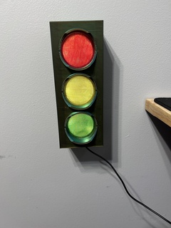 traffic light lamp lampsxcults lamps lights art trafficlight leds 3d print model - Mito3D