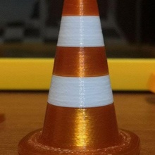 tráfego cone empilhável jogos carro brinquedo 3d print model - Mito3D