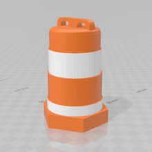trafitambo architecture trafficdrum traffic drum cone 3d print model - Mito3D