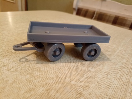 trailer gioco trattore ruota bullone 3d print model - Mito3D