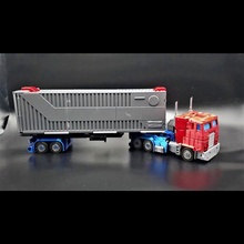 trailer op game truck transformable articulated optimus prime autobot decepticon transformers toy vehicle robot anime cartoon 3d print model - Mito3D