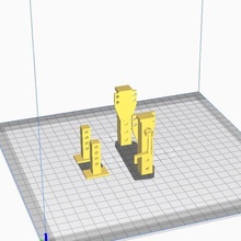 remolque estante soporte Tamiya rc Carson muleta 3d print model - Mito3D