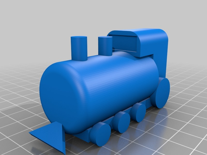 trem 3d impressão 3d print model - Mito3D